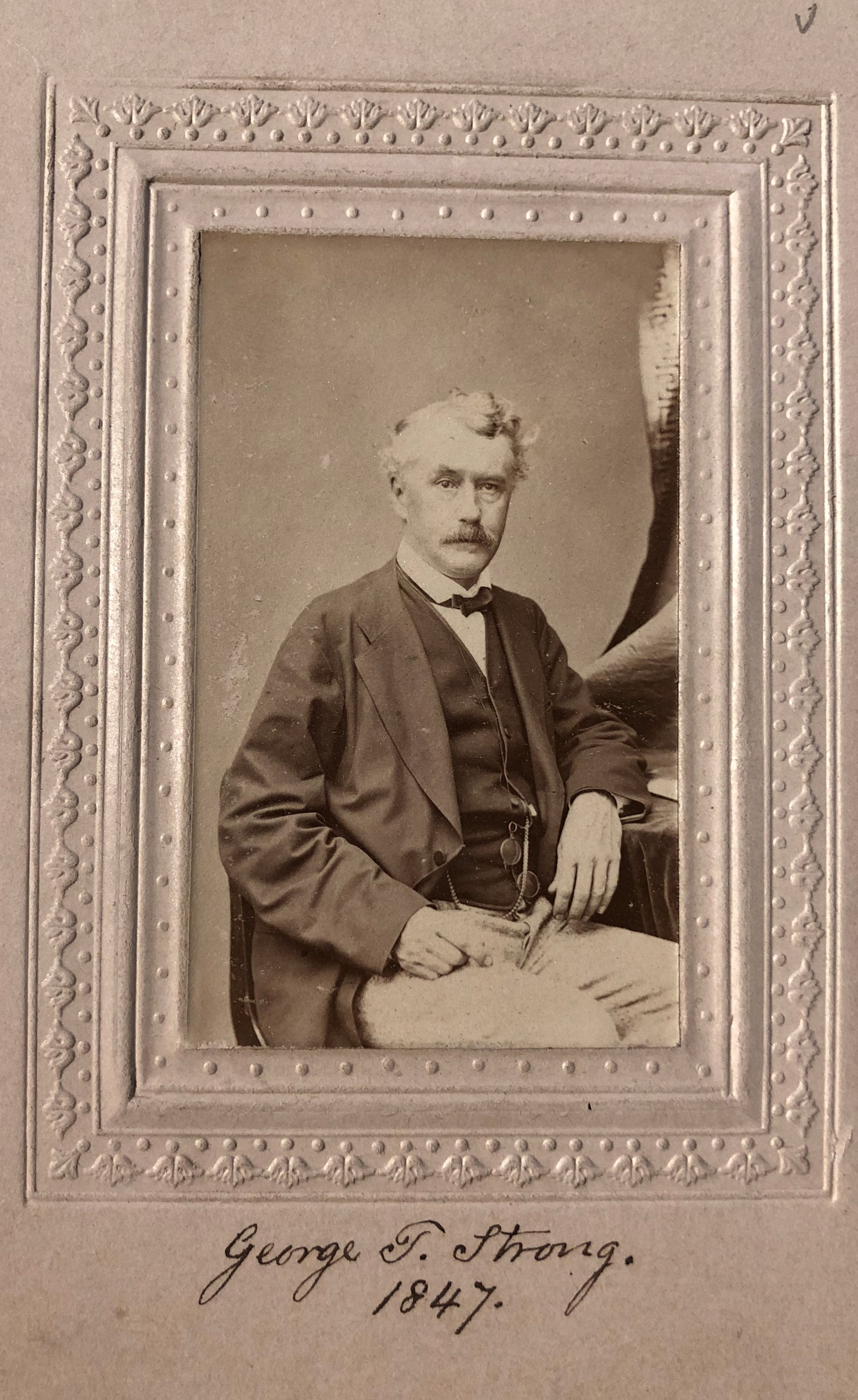 Member portrait of George Templeton Strong